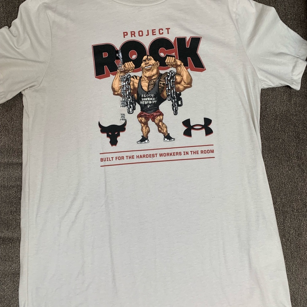 Under Armour White Short Sleeve Tees